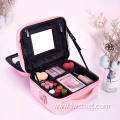 2022 New Beauty Makeup Brush Storage Case Luxury Makeup Bags Adjustable Dividers OEM ODM Waterproof Travel Makeup Bag